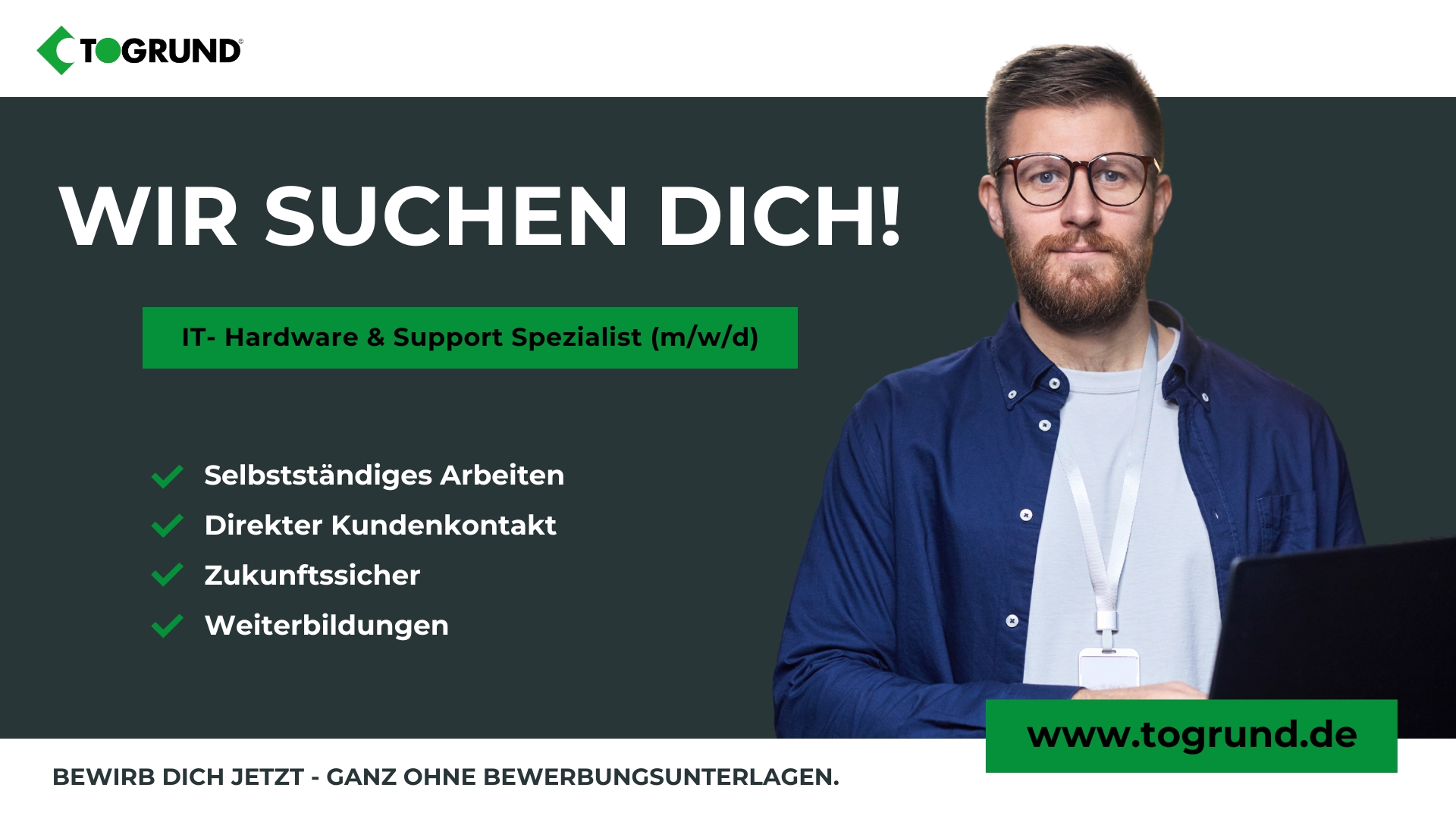 Togrund_Stellenanzeige_Support